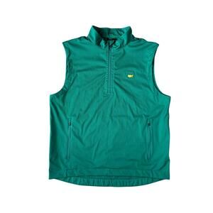 Masters Tech Performance Vest Mens MD Kelly Green Golf Augusta Lightweight